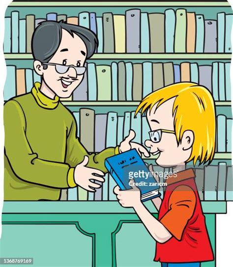 Librarian Cartoon Photos And Premium High Res Pictures Getty Images