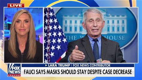 lara trump slams fauci for suggesting masks should continue in schools indefinitely fox news video