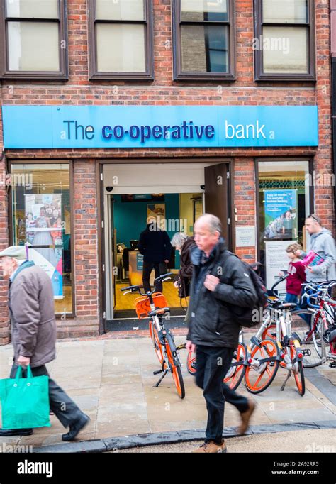 The Cooperative Bank Oxford Oxfordshire England Uk Gb Stock Photo