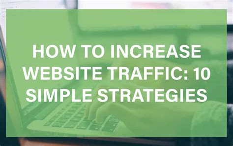 How To Increase Website Traffic Simple Strategies ProfileTree