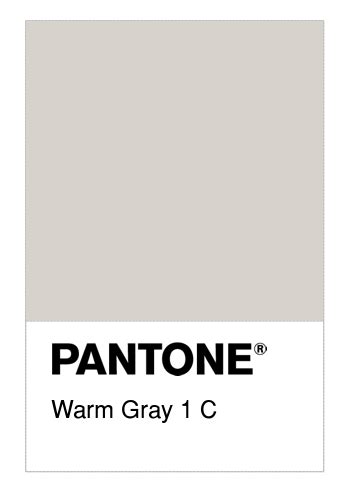 Colore Pantone® Warm Gray 1 C Numerosamenteit