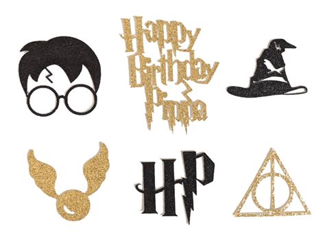 Harry Potter Cupcake Topper Set
