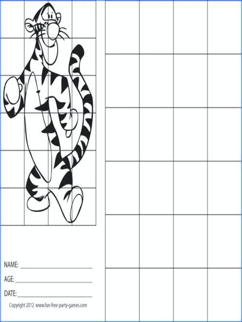 ️Grid Enlargement Worksheet Free Download| Qstion.co