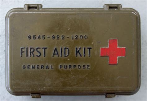Vintage Army First Aid Kit Vietnam