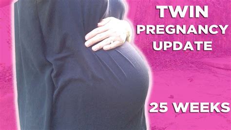 25 Week Twin Pregnancy Update Youtube