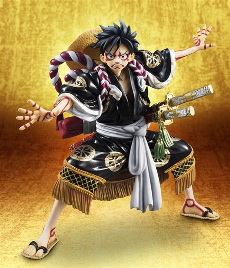 Looking to add to your anime figurine collection? Portrait of Pirates One Piece Luffy Kabuki Edition (Re-run ...