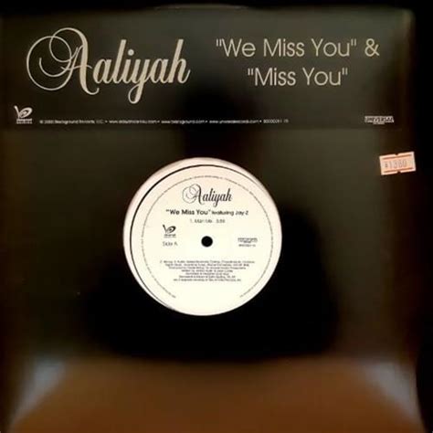 Aaliyah We Miss You Miss You Maxi Single Lyrics And Tracklist