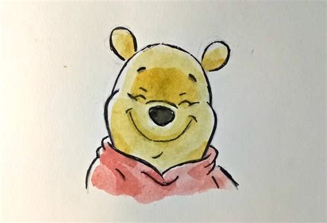 How To Draw Winnie The Pooh Drawandpaint Easy Drawings Cartoon Porn