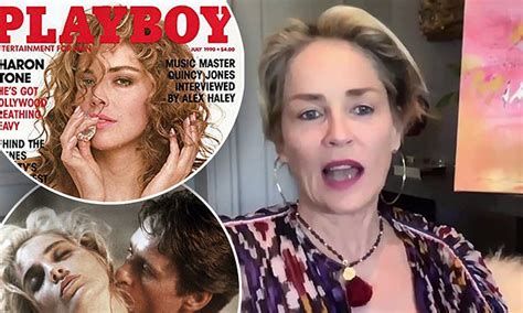 Sharon Stone Reveals She Posed Nude For Playboy To Win Basic Instinct Role Daily Mail Online