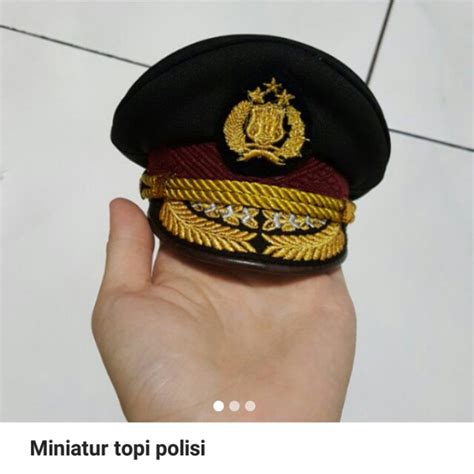 Miniatur Topi Polisi Serba Serbi Others Di Carousell