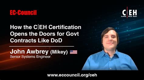How The Ceh Certification Opens The Doors For Govt Contracts Like Dod