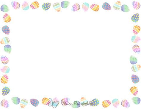 Free Printable Easter Borders 19 Gorgeous Printable Easter Cards To