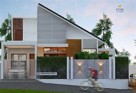 Berbagai atap miring rumah 1 dan 2 lantai berikut bisa jadi. 30 Konsep Desain Atap Rumah Miring Trend Terbaru 2020 - Desain.id