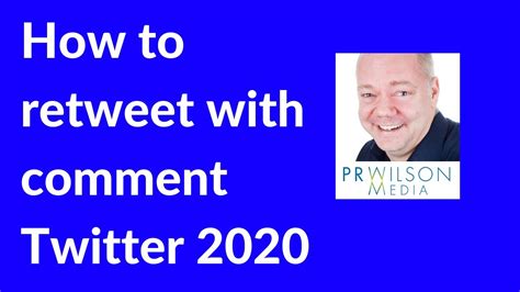 How To Retweet With Comment Twitter 2020 Youtube