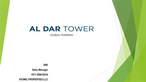 8 To 12 Net Returns Al Dar Tower Dubai Marina Hotel Let Apts For