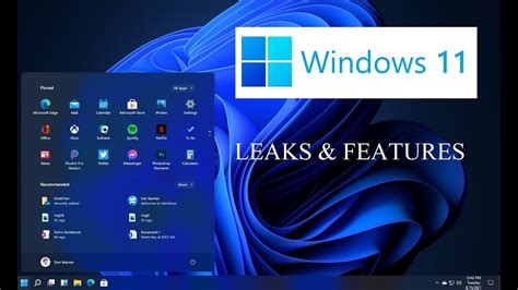 Windows 11 Leaks Windows 11 Features Windows 11 Theme Youtube