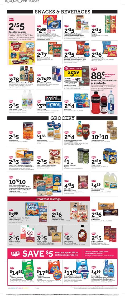 Less than a week before thanksgiving, a local supermarket is donating thousands of meals. Stop and Shop Weekly Ad Thanksgiving Nov 20 - 26, 2020 ...