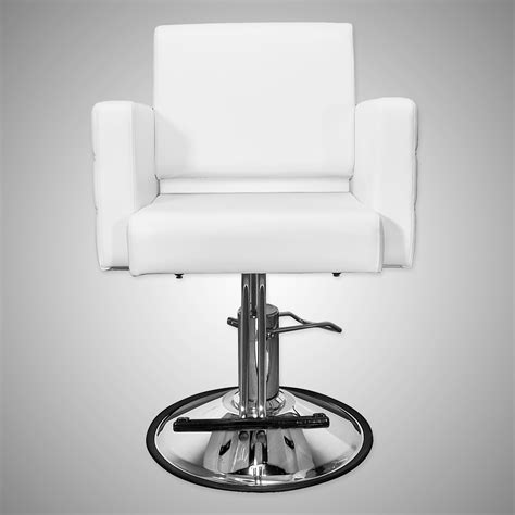 Did you scroll all this way to get facts about modern salon chair? Havana Stylist Chair Quilted White | Hairdresser Chair ...