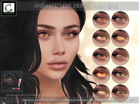 Second Life Marketplace Animated Eye Depth Aura Ex 2 By Creatica