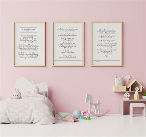 The Wholehearted Parenting Manifesto Wall Print Trio Brene Etsy
