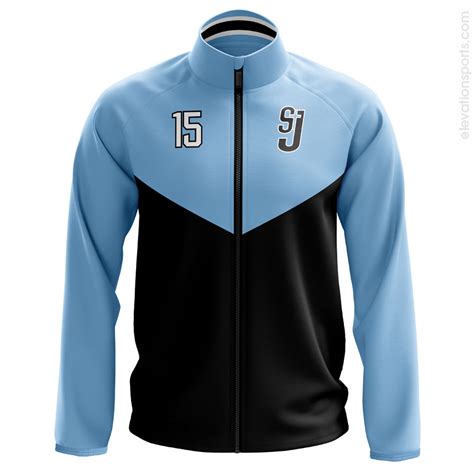 Custom Warm Up Jackets Design Su1004 Elevation Sports