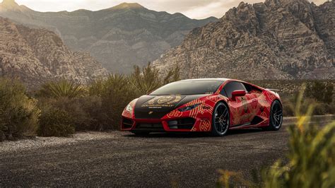 Lamborghini Huracan Red 2020 4k Wallpaperhd Cars Wallpapers4k