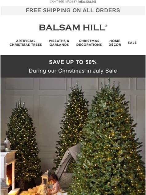 Balsam Hill Email Newsletters Shop Sales Discounts And Coupon Codes