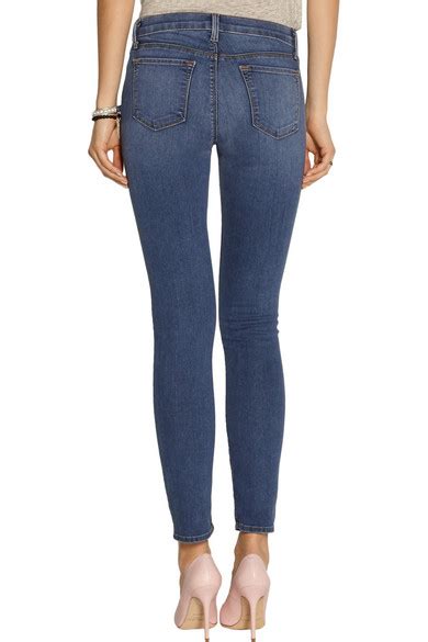 J Brand Mid Rise Skinny Jeans Net A Porter