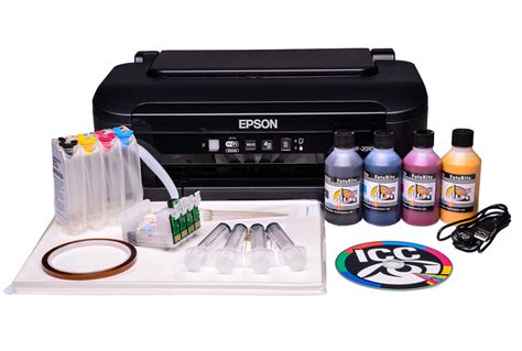 Non Oem Epson Wf 2010w A4 Sublimation Printer And Heat Transfer Ink