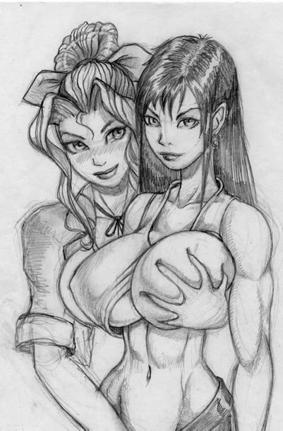 Rule 34 2girls Aerith Gainsborough Arcticwinds Female Female Only Final Fantasy Final Fantasy