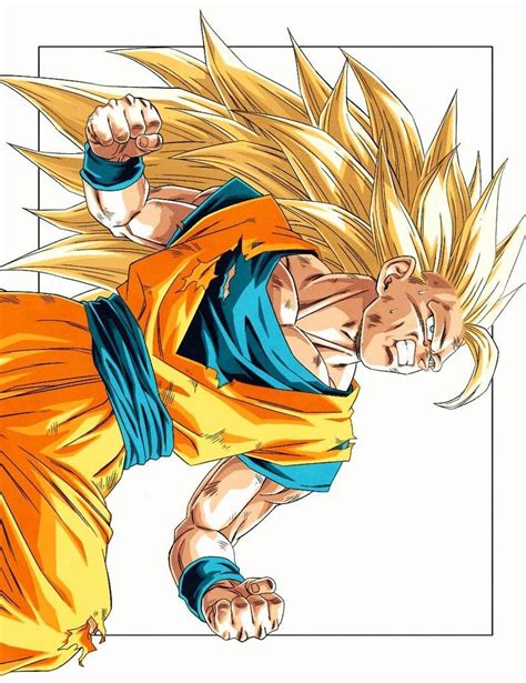 Goku Ssj3 Desenho De Anime Mangá Dbz Anime