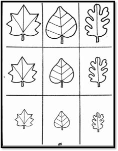 Fall Leaves and Fall Concentration | A to Z Teacher Stuff Printable