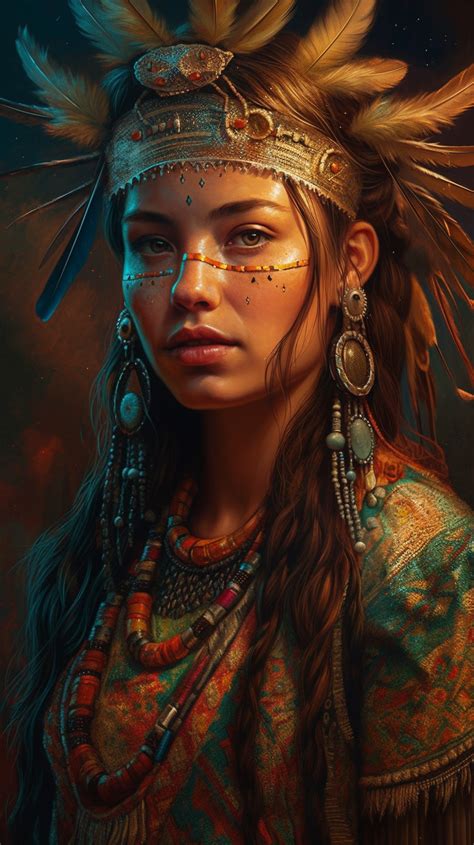 native american woman created with ai by amanda church native american drawing native american
