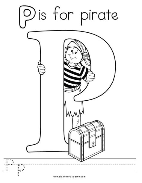 From pigs to pandas, many of childhood's favorite animals start with the letter p! Alphabet Coloring Pages - Sight Words, Reading, Writing ...