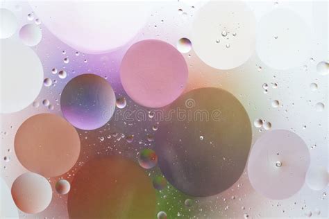 Abstract Colorful Backdrop With Oil Drops On Water Surface Abstract