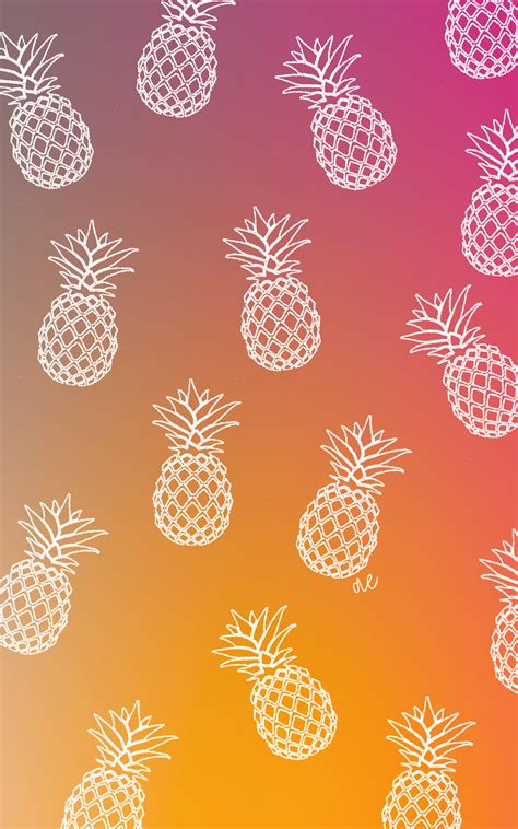 Pineapple Wallpaper Pineapple Wallpaper Cute Pineapple Wallpaper