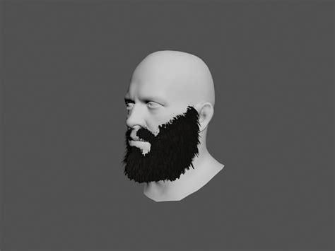 Beard 3d Model Man With 3d Model Cgtrader
