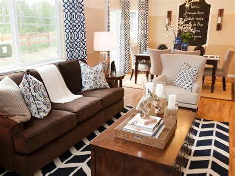 Room Using Brown Couch Decor — Randolph Indoor And Outdoor Design