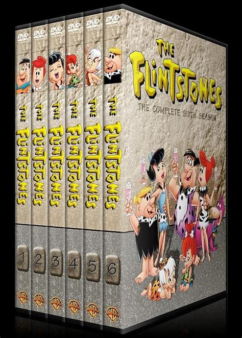 The Flintstones Taş Devri Seasons 1 6 Custom Dvd Cover Set