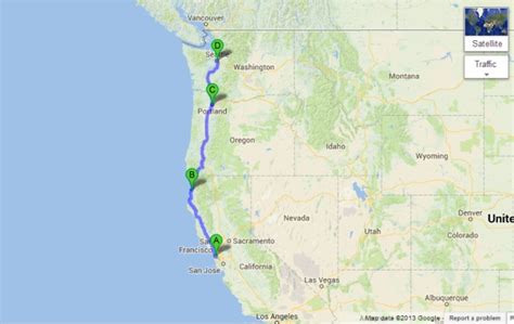 If you are looking for a quick and fun road trip near los angeles angeles crest highway is it. Road Trip Map: San Francisco to Seattle, WA - Social Vixen