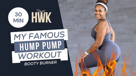 30 Min Famous Hump Pump Workout The Ultimate Booty Burn Youtube