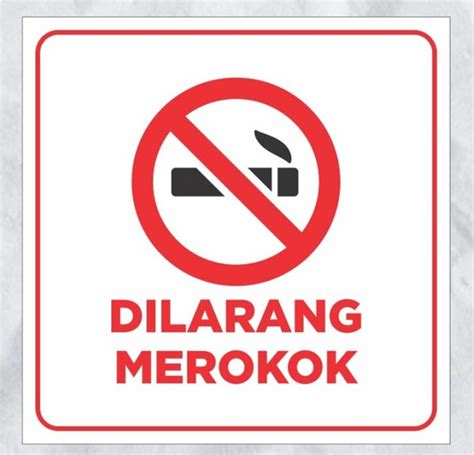 Banner Dilarang Merokok