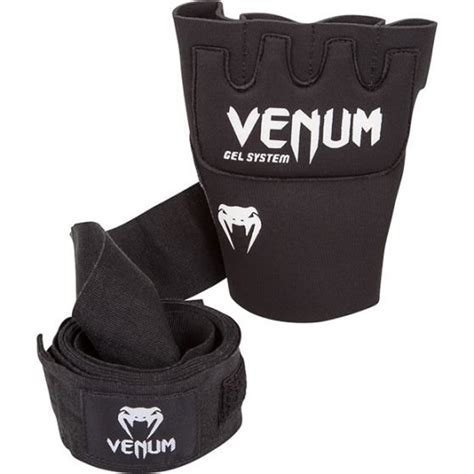 Venum Kontact Gel Wrap Adult Hand Wraps Blackwhite Fight Outlet