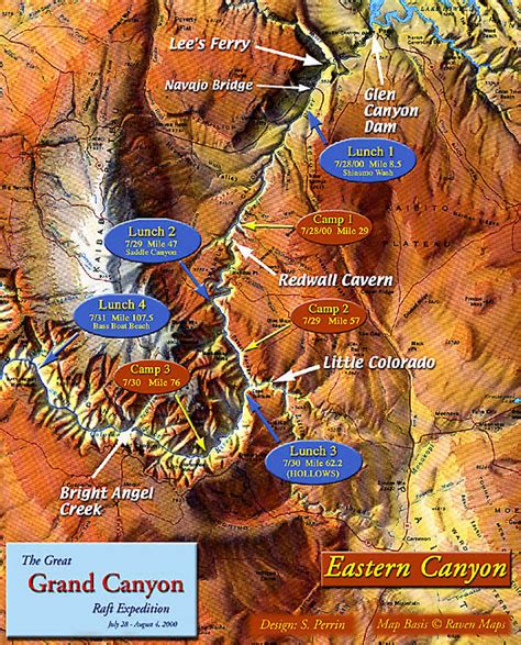 Grand Canyon Caverns Map Draw A Topographic Map