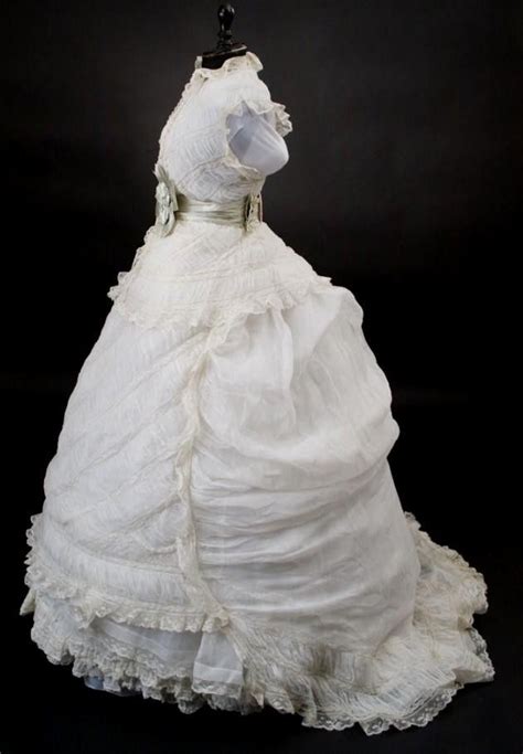 Ebay is known for their large selection of items. 1800's Vintage Victorian Lace wedding dress/ gown ...