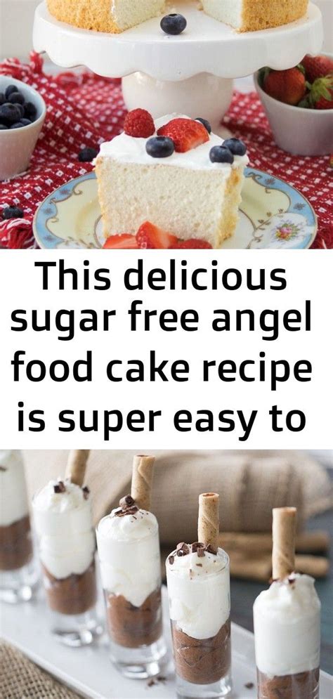 If you do, please upload a pic on instagram and tag me @livingsweetmoments. This delicious Sugar Free Angel Food Cake recipe is super ...