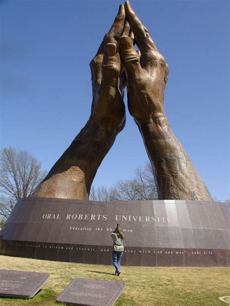 Worlds Largest Praying Hands Tulsa Oklahoma United States These