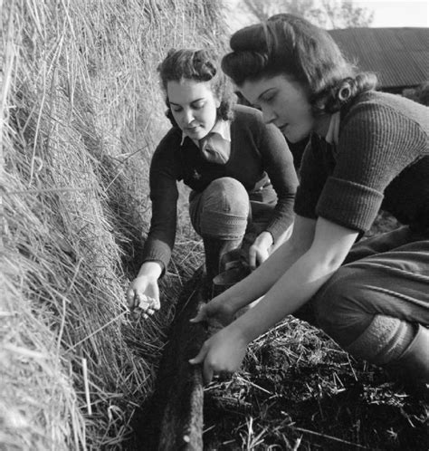 The Womens Land Army Wla La Segunda Guerra Mundial