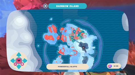 Slime Rancher How To Find All Powderfall Bluffs Maps Map Data