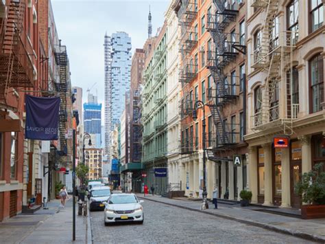 The Apartment Is On Broome Street In New York Citys Soho Neighborhood